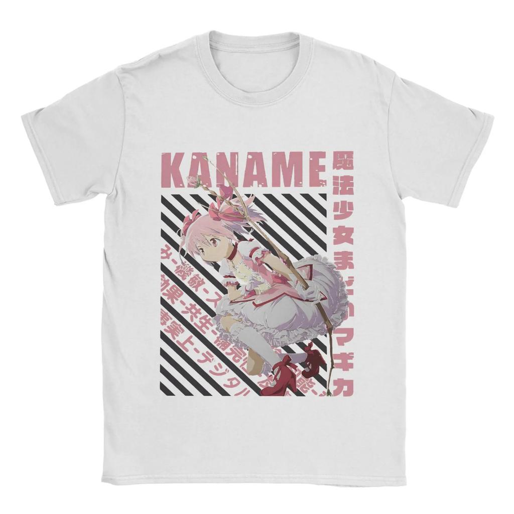 anime Puella Magi Madoka Magica graphic unisex shirt2026 Summer New 100Cotton High Quality fashion Long Short sleeve Tshirt