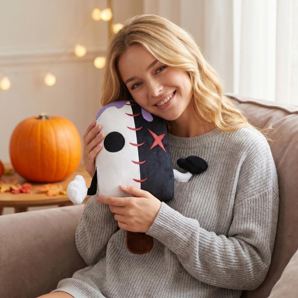 Cute Plush Halloween Decorative Stuffed Toy for Couch and Bedroom Decor