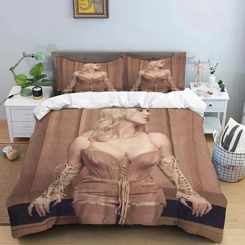 Popular Star B-E Singer Bedding Set Duvet Cover Bed Set Quilt Cover Pillowcase Comforter King Queen Size Boys Adult Bedding Set