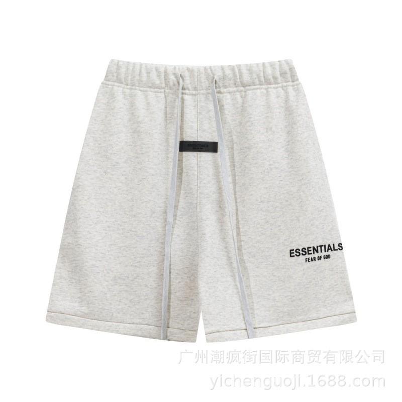FOG ESSENTIALS Reflective Embroidered Shorts Casual Pants Men Women