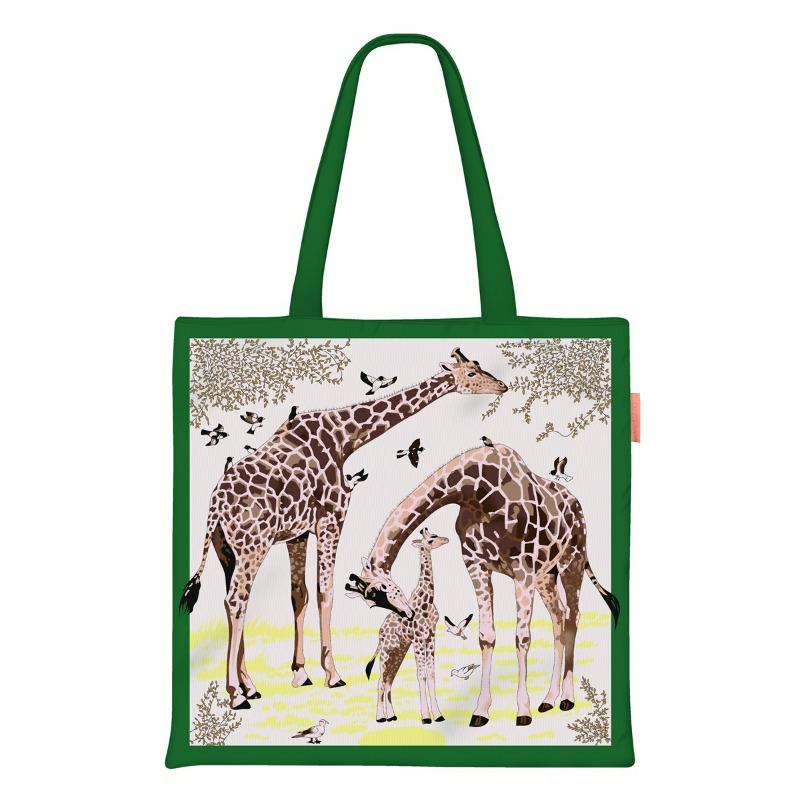 Spring new printed handbag women's oil painting series handbag shoulder bag tote bag fashion canvas bag
