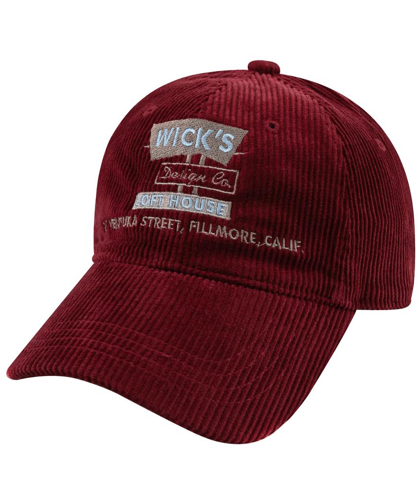 Wig 847 Ventura Corduroy Ball Cap