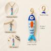 Enamel Fish Pendant Metal Jewelry Making New Fish Charm Necklace Decorating