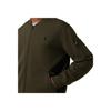 Polo Ralph Lauren FW23 Small Pony Logo Embroidered Solid Color Zip Jacket Men Jacket Olive-Green MNPOKNI16822112-300