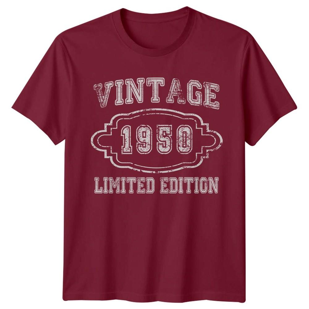 Vintage 1950 Limited Edition 76th Birthday Gift Unisexs TShirt