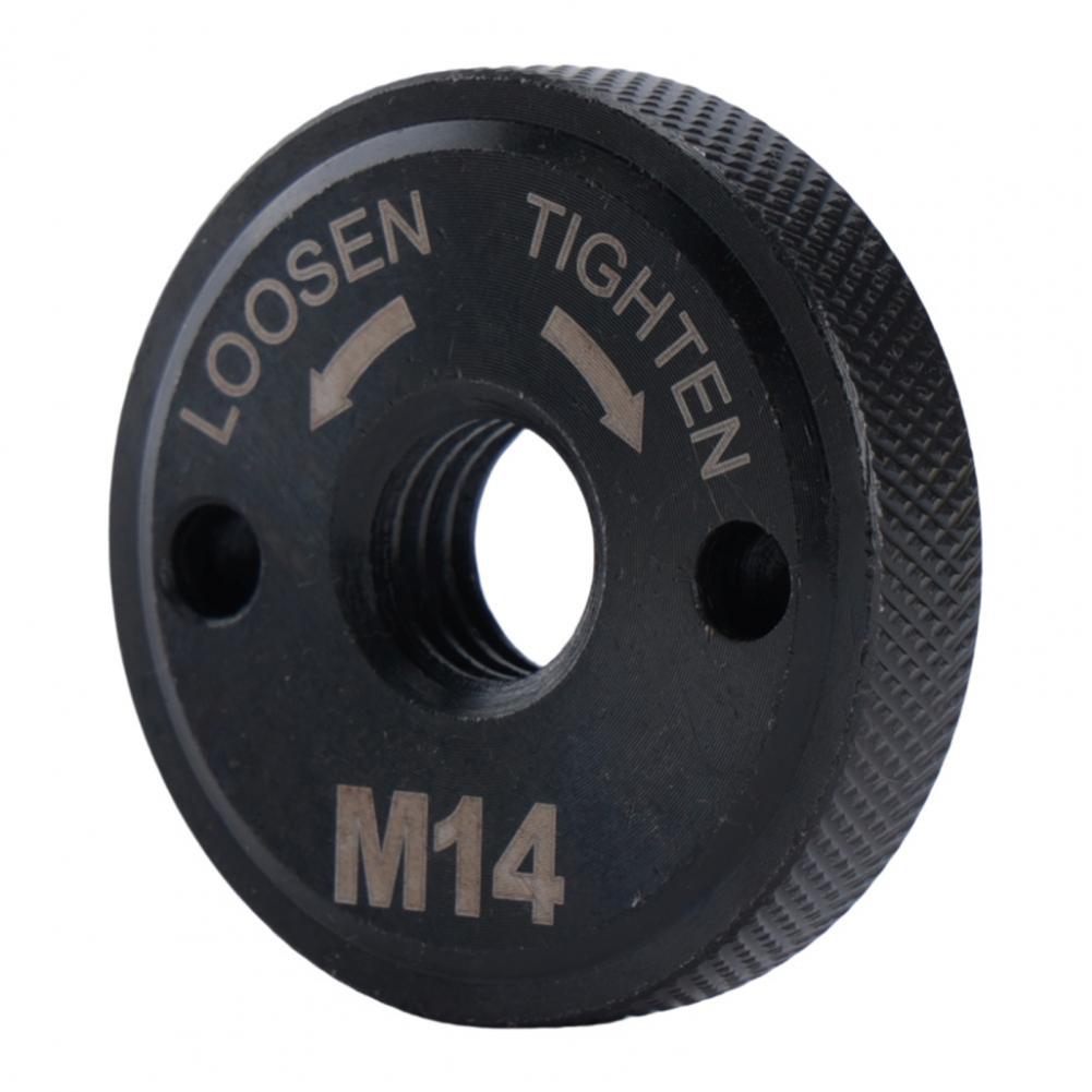 Angle Grinder Flange Nut M14 Threaded Flange Locking Nut Angle Grinding Tool Flange Nut M14 Quick Release Locking Parts