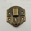 4pcs Vintage Iron Buckle Hasp Lock Buckle for Storage Boxes, Drawers, Cabinets