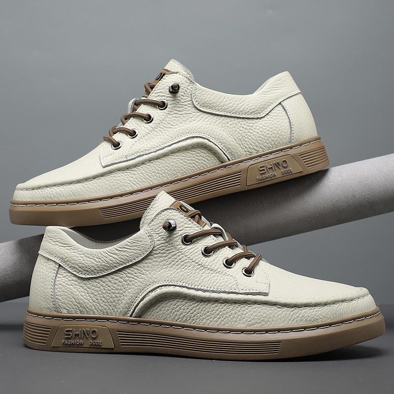 Kožené Boty Pro Muže Pravá Kůže Ležérní Boty Business Oxford Boty Vysoká Kvalita Designérské Pracovní Boty