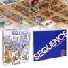 Fun And Engaging Sequence Game Classic Board Game For Family And Friends Gatherings