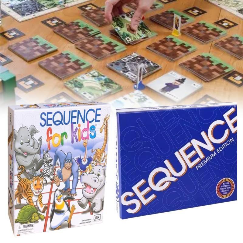 Fun And Engaging Sequence Game Classic Board Game For Family And Friends Gatherings