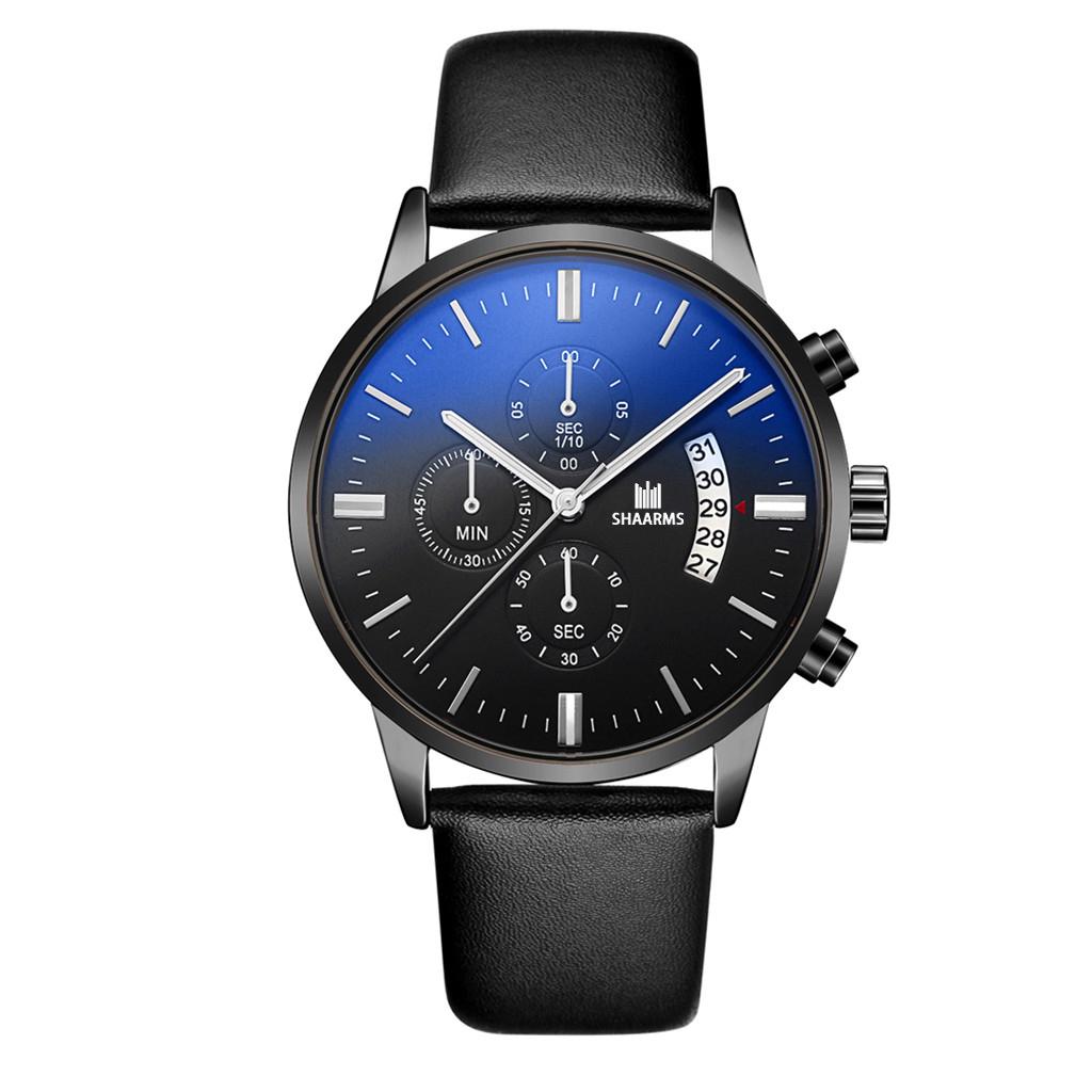 Les montre homme luxes de marque sport bracelet en acier étanche dateur