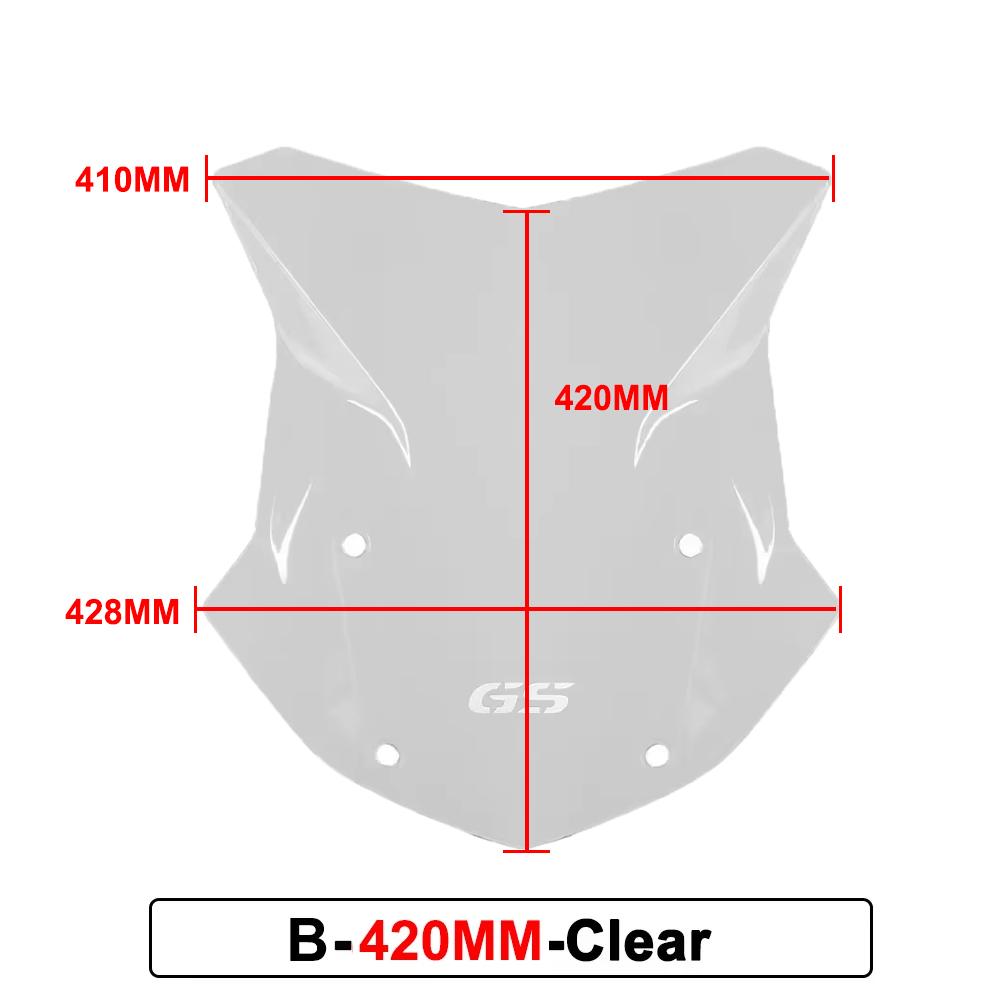 For BMW R1200GS R1250GS LC Adventure GS R1200 R1250 2013-2025 Motorcycle Windscreen Windshield Wind Shield Deflector Protector