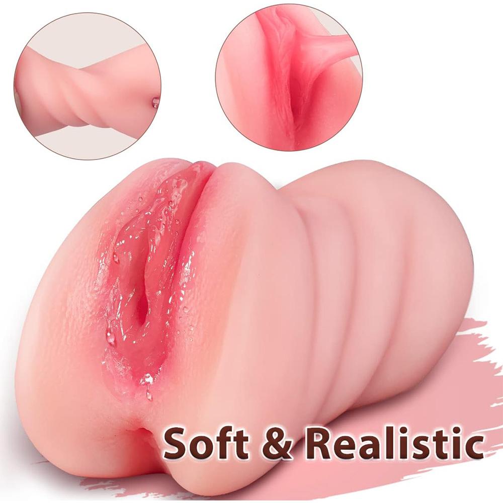 3 In 1 Pocket Pussy Sex Doll with Realistic Textured Mouth Vagina and Tight Anus Masturbator Male Stimulator Deep Throat Oral Adult Sex Toys