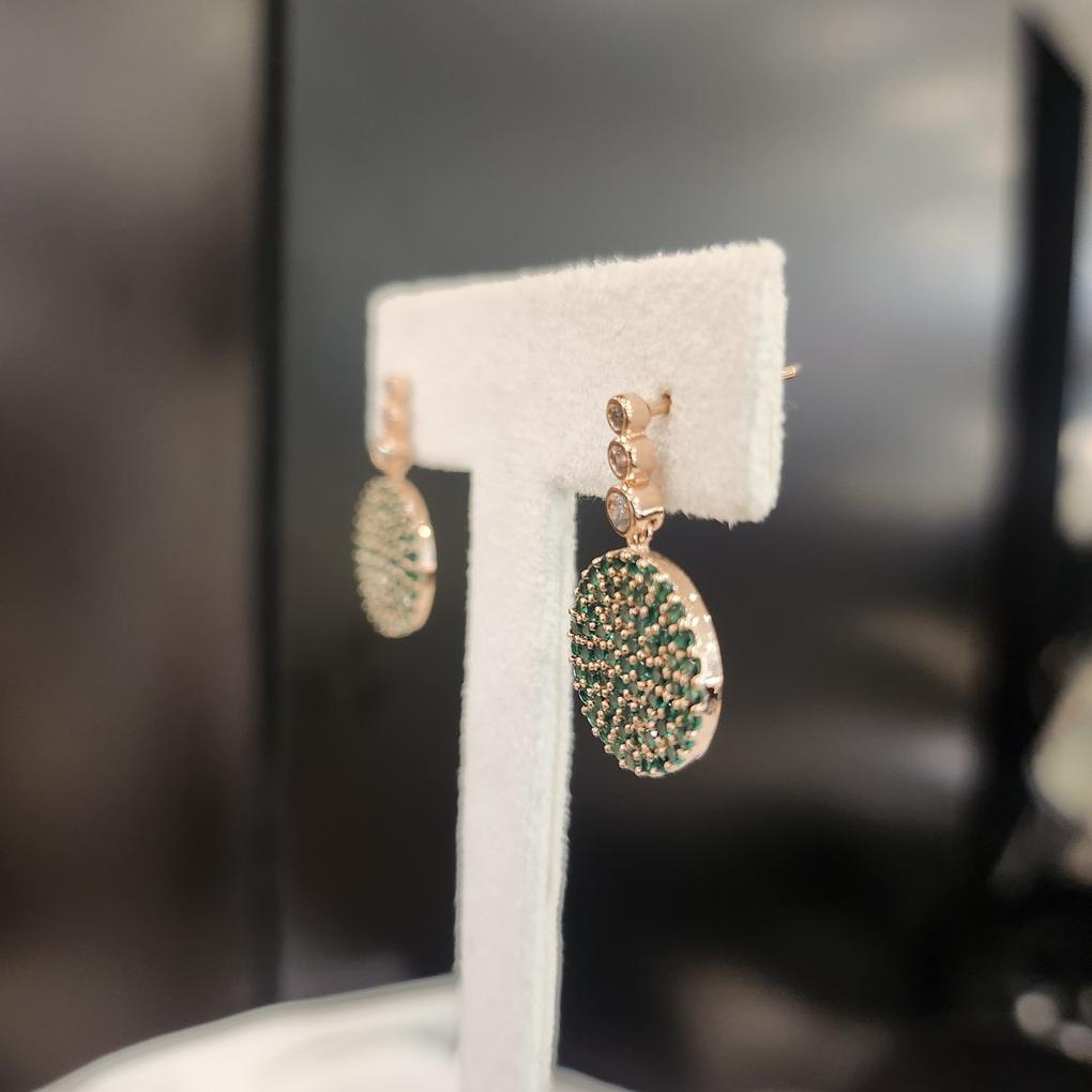 ARTRIA One Swallow Drop Emerald Hot Item Earrings EGSERTT0002EMF