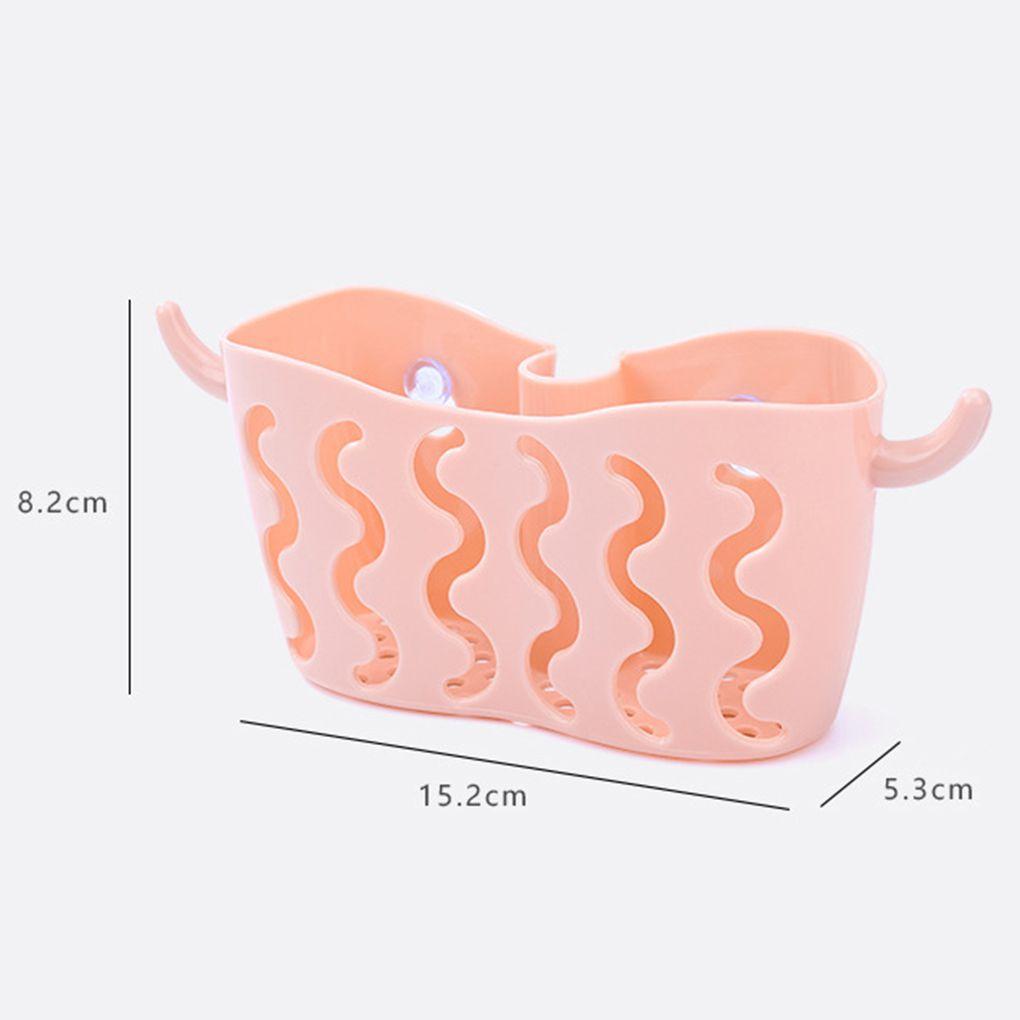 Kitchen Home Strainer Soap Caddy Storage Sponge Drain Rack Holder Organizer