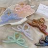 Women's Mermaid Crown Ribbon Big Clip Hairpin