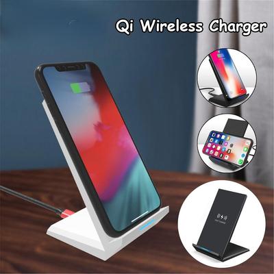 10W/15W Qi Wireless Charger Stand For iPhone X XS MAX XR 11 Pro 8 Samsungs S20 S10 S9 Fast Charging Dock Station Phone Charger