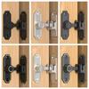 Safety Door Lock Guard Anti-theft Door Hasps Double Installation Luminous Door Buckle Gate