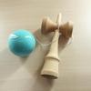 Large Jumbo Light Pastel Perfect for and Adults Kendama, Size, 24cm, Blue, Wooden, Colors, Performances, Displays, (HB-628)