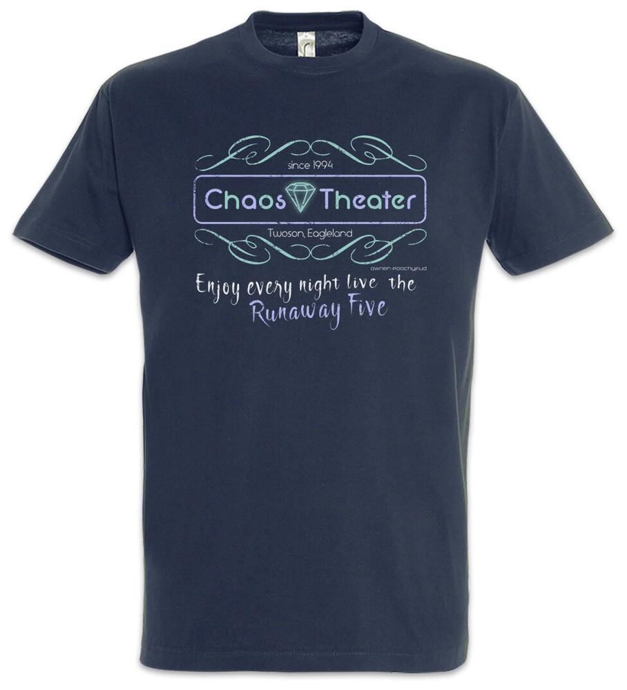 

Chaos Theater T-Shirt Logo Symbol Sign Gemini Gamer Games Earthbound Twoson Five 4XL