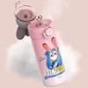 Disney Thermos Cup 450ml Stainless Steel Elastic Lid Insulated Cup Stitch Lotso Coffee Cup with Straw Portable Cute Car Cup Gift