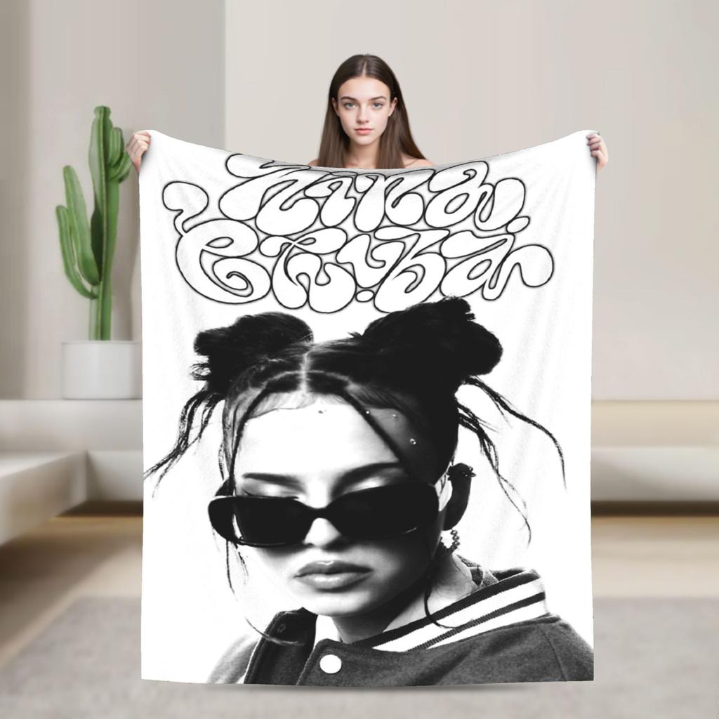 Nina Chuba Blanket Quality Soft singer Throw Blanket Winter Child Bedroom Novelty Bedspread