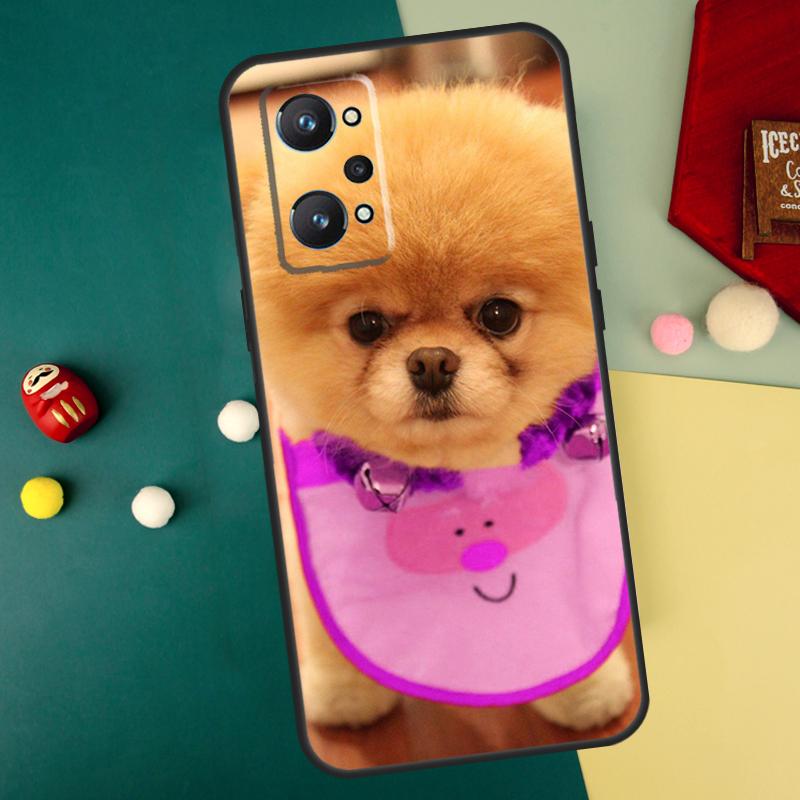 Pomeranian Dogs Dog Colorful For Realme GT7 Pro 15 13 10 11 12 14 Pro Plus C55 C71 C75 C67 C63 C61 C53 C35 C65 GT6 Case