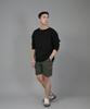 Seinteukeulu Heavy Terry Grunge Sweatshirt Hgs-802 Black