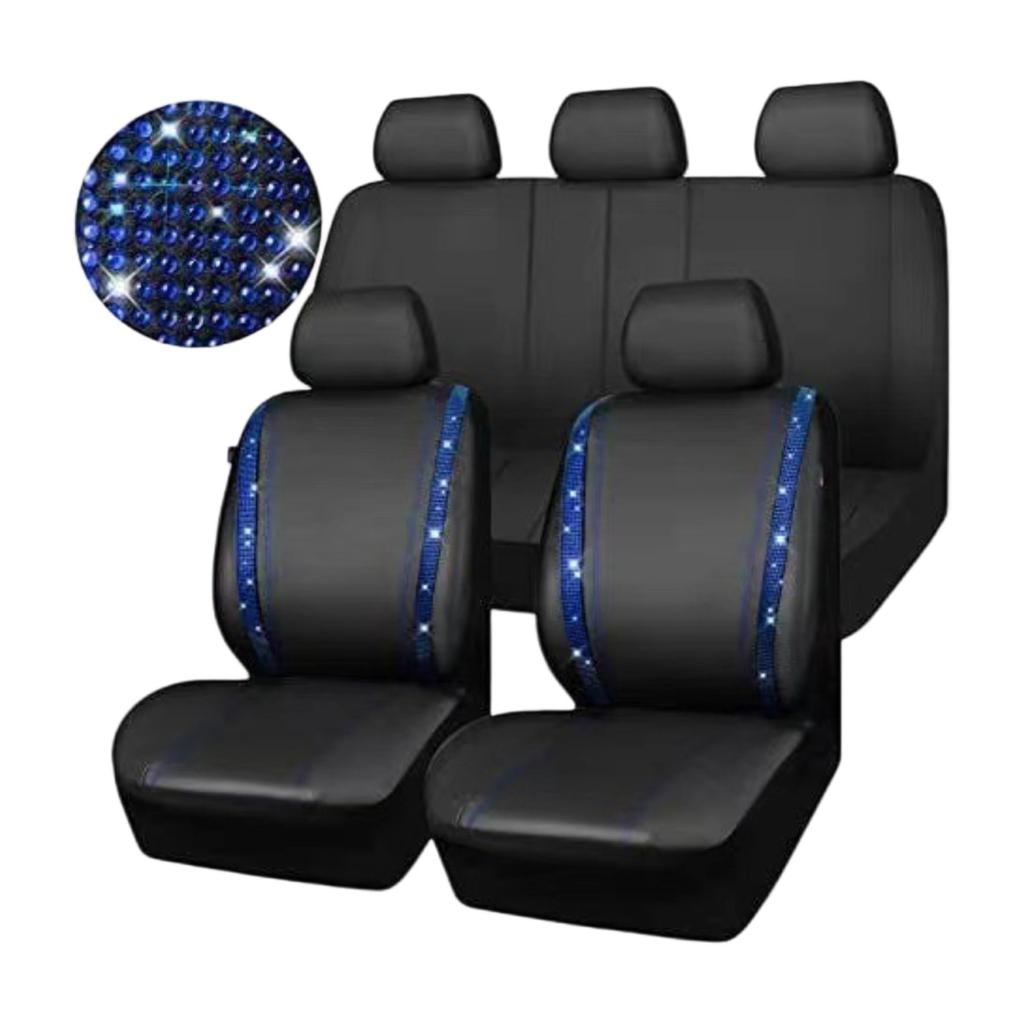 Leather Stitching Hot Diamond Diamond Diamond Water Rhinestone Universal Car Diamond Seat Cover