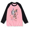 spring autumn oversized t-shirts youth harajuku cute cartoon print T Shirt Women Pullover tshirt long sleeve y2k Tops streetwear