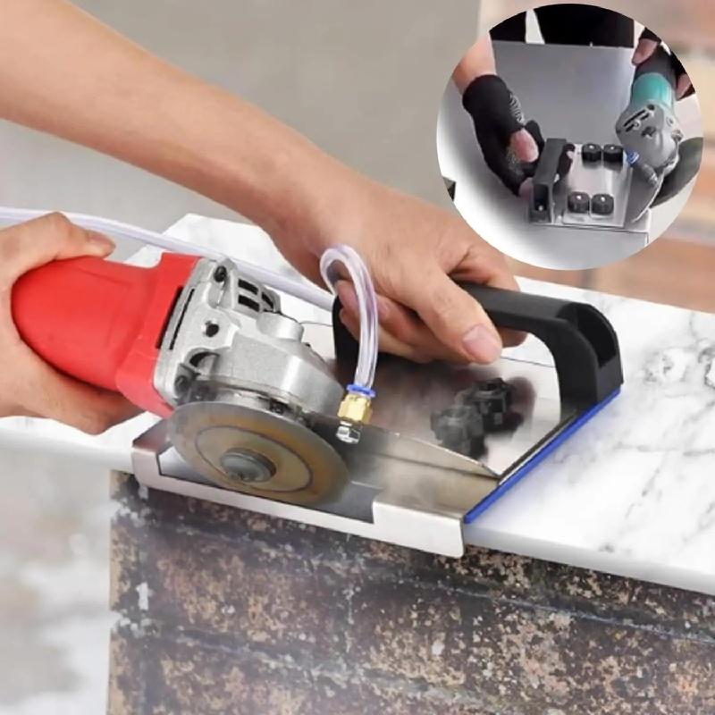 Angle Grinder Stand for Tiles 45° Chamfer Cutting.Stainless Steel Beveler.Angle Grinding Fixed Holder.Ceramic Cutting Bracket