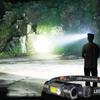 LED Head Lamp Outdoor Flashlight Headlamps with Adjustable Headband Far Near Double Light 180  Degrees