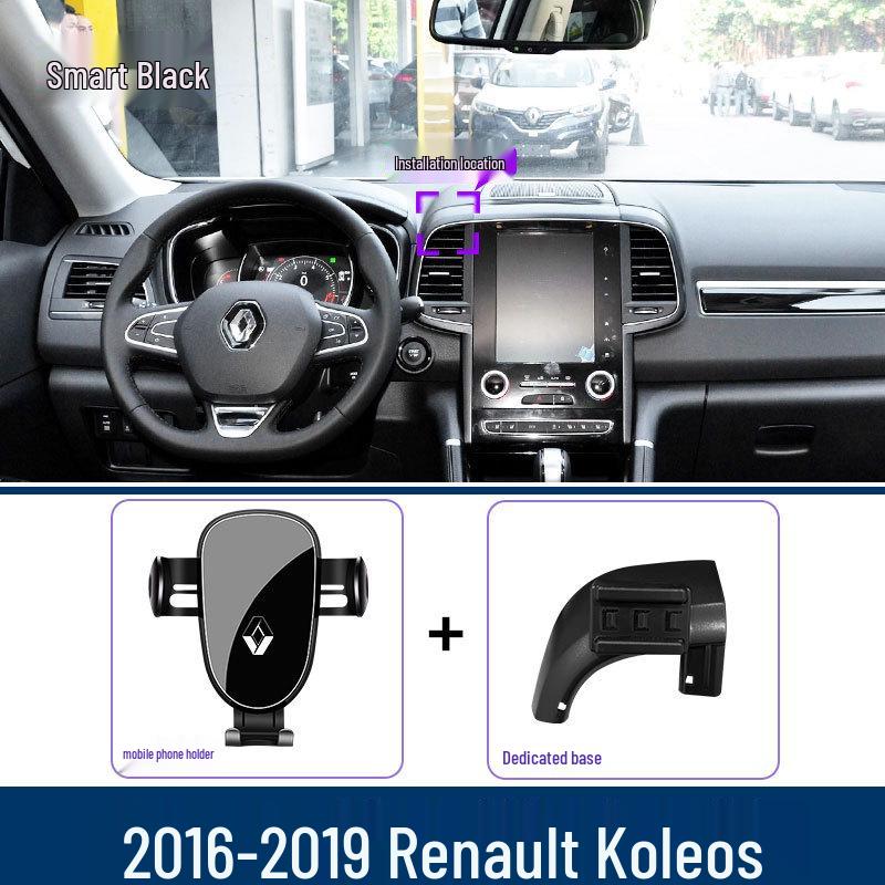 Držák na telefon do auta Renault Koleos Klipový držák