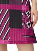 Skirt Panel Golf Base 1 [Pearly Gates] Women's (Geometric Print/Sheer Check) / / 055-3234022 091_Pink [M]