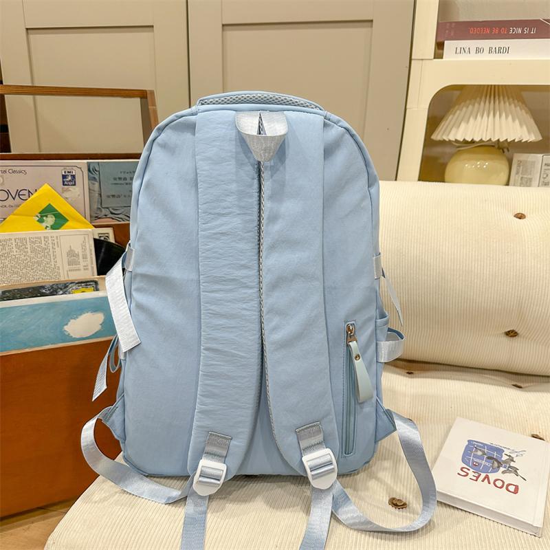 Zaino Stile College da Donna Zaino Ricamato Zaino Scolastico per Studenti