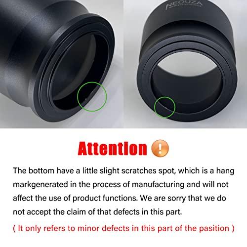 NEOUZA Espresso Dosing Cup, Aluminum Alloy Dosing Funnel, 51mm/58mm Portafilter Compatible, Splash-Proof for Coffee Grinders