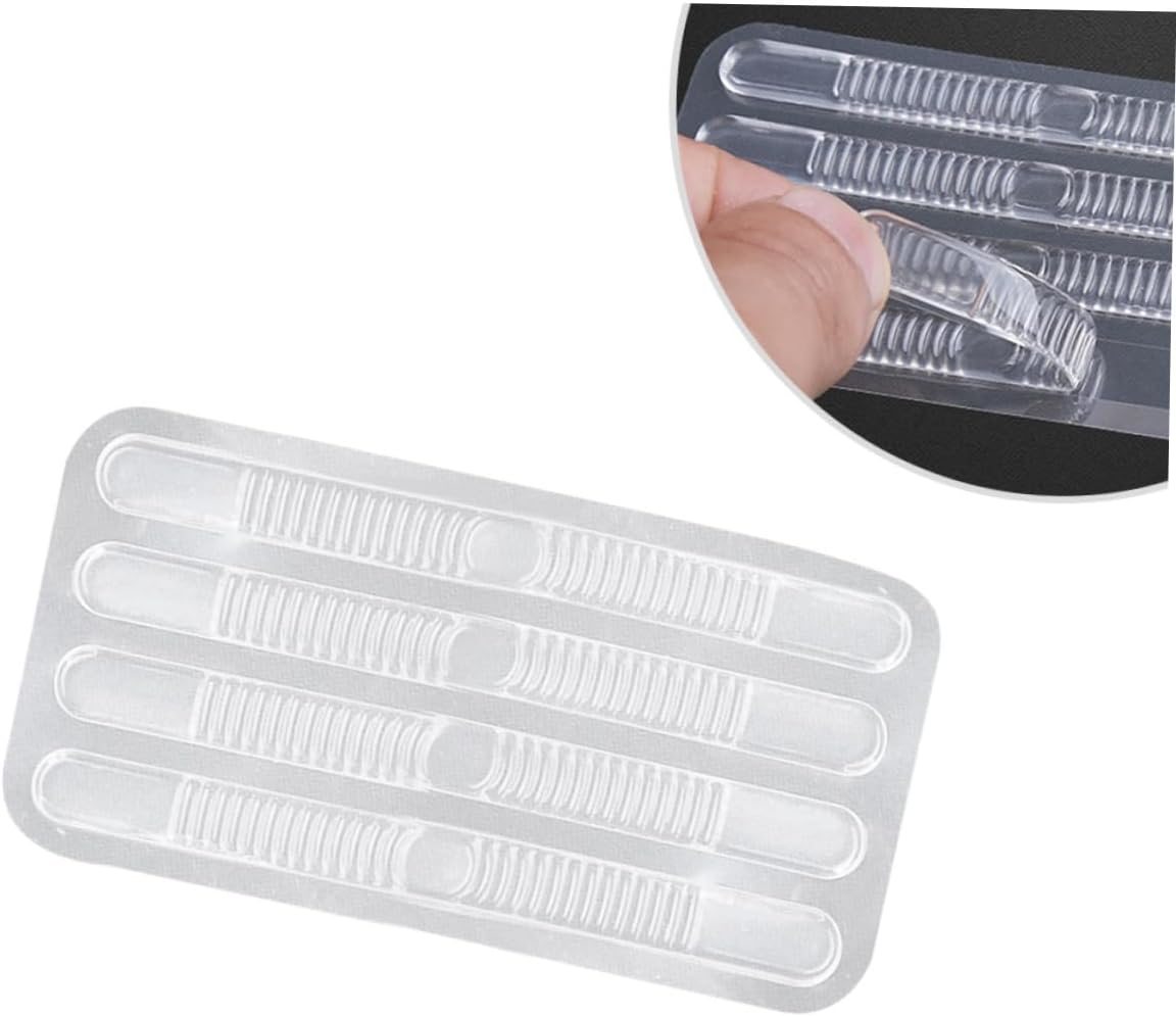 4pcs/set Silicone Heel Stickers Heels Grips for Women Anti Slip Heel Cushions Non-Slip Inserts Pads Foot Heel Care Protector