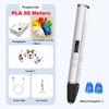 3D Printing Pen Professional 3D Print Pen Competition Level OLED Display With PLA Filament 3D Doodling Making Detachable Design