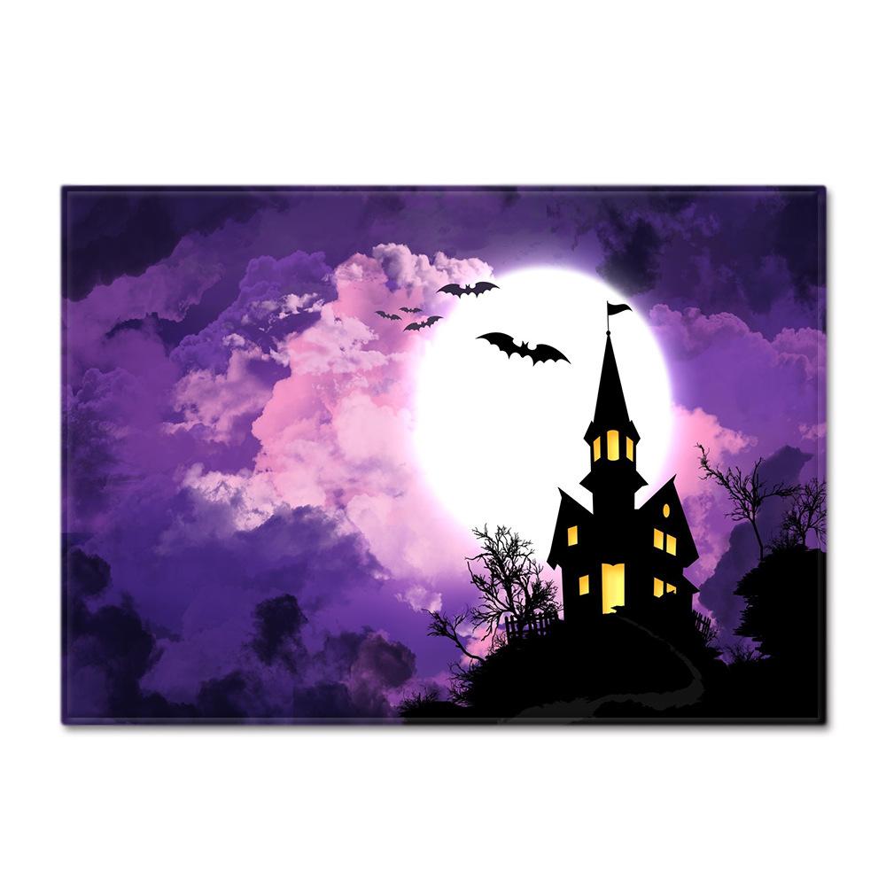 Halloween Carpet Feather Wind Bedroom Floor Mat
