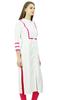 Phagun Womens Rayon Straight Tunic Kurta Open Front Kurti Mandarin Collar Indian