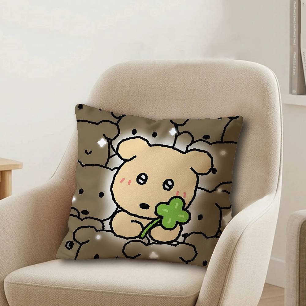 G-Ggamja Pillow Anime Pillow Sofa Bed Head Pillow Cover Cushion Cover 45x45 cm Fashion