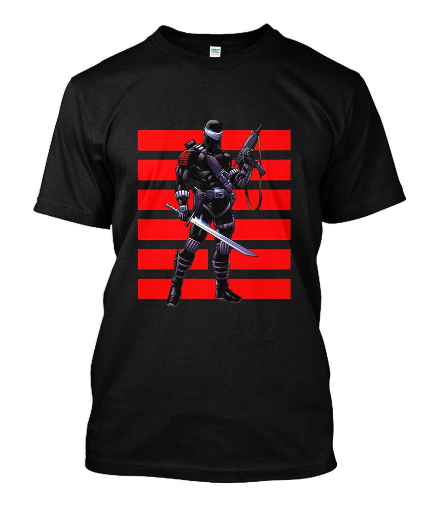 Snake Eyes G.I. GI Joe Ninja T-Shirt Size S-5XL Unisex T-Shirt S