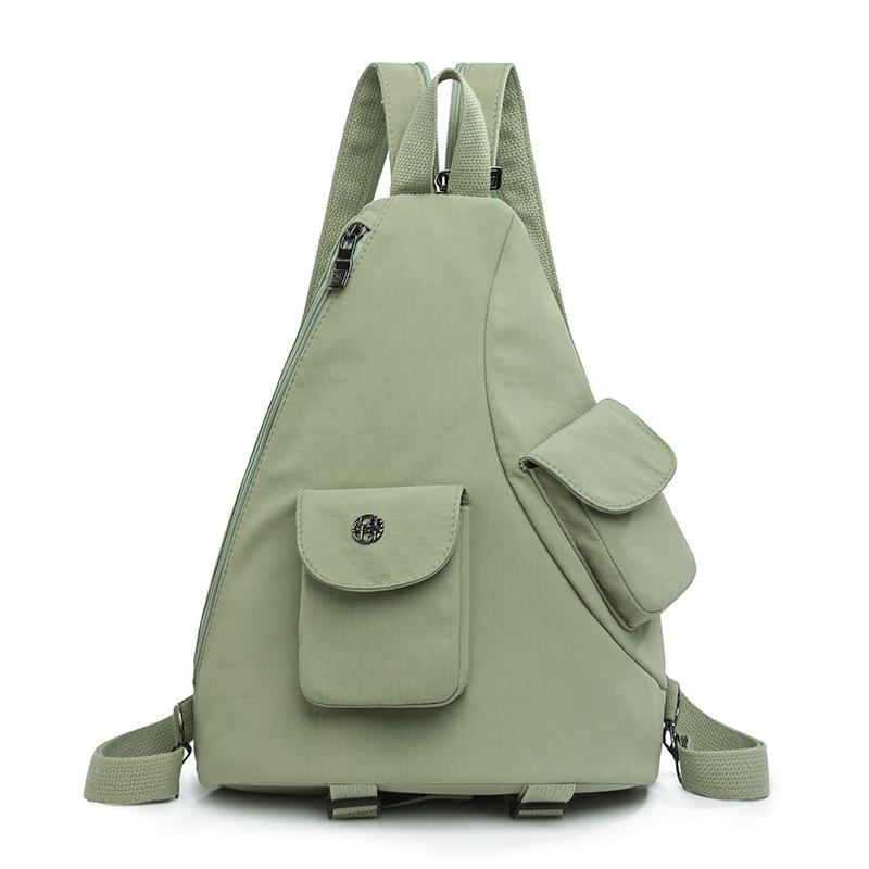 Ladies' Large Capacity Multi-functional Single-shoulder Bag, Casual and Lightweight Crossbody Bag, Water-resistant Chest Bag