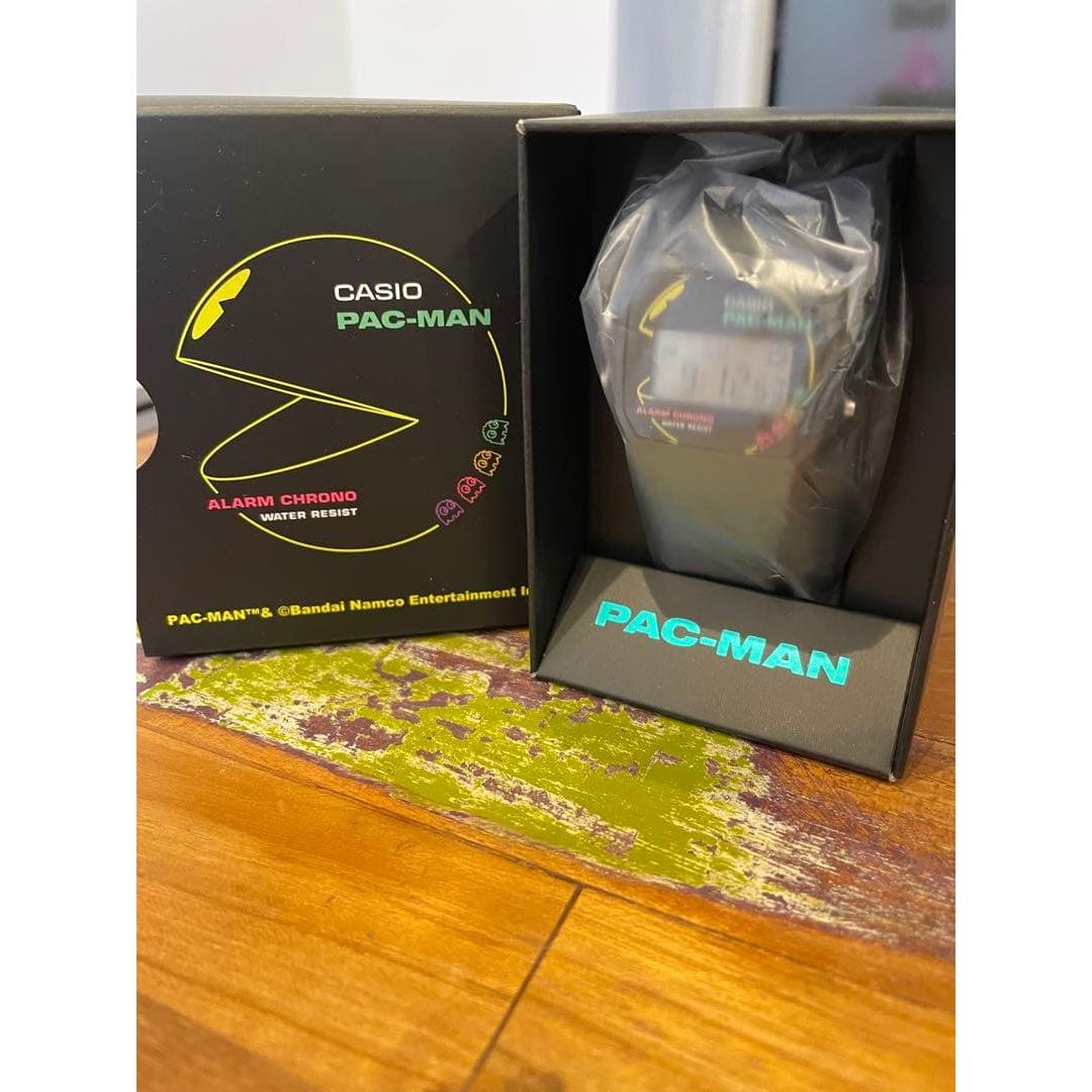 New and unused CASIO Pac-Man limited collaboration F-91WPC-1AJR