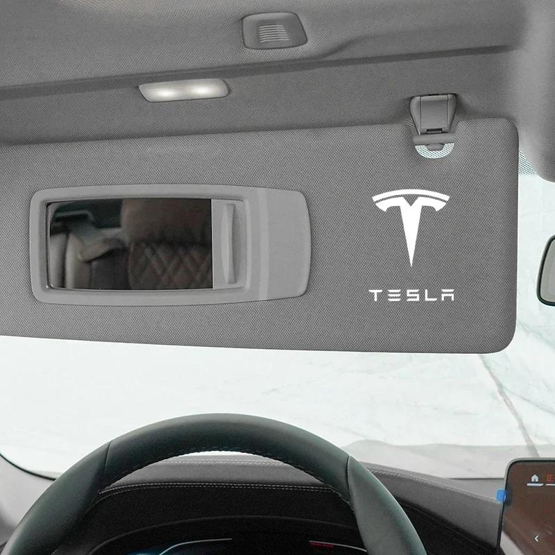 Samolepka na auto Logo auta Tesla Sluneční clona do auta Univerzální velká samolepka Dekorace Pro Tesla model 3 model X Y styl MODEL S ROAD