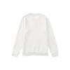 Li Ning Sweatshirts Men's Ecru Crew Neck Moderate Regular AWDS189-3K