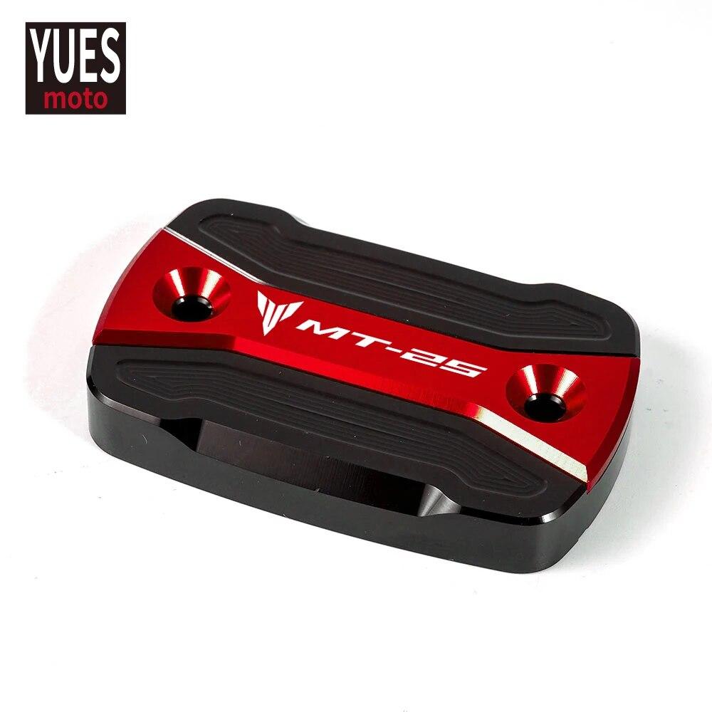 Motorcycle Accessories For YAMAHA MT 25 2015- CNC High Quality Rear & Front Brake Fluid Reservoir Cap Cylinder Cover