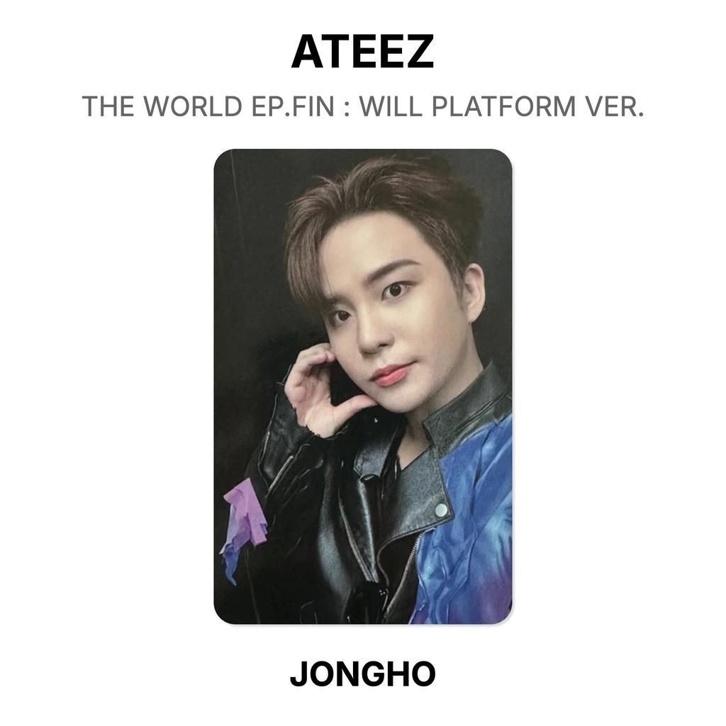 ATEEZ THE WORLD EP.FIN : WILL PLATFORM VER. Official Photocard