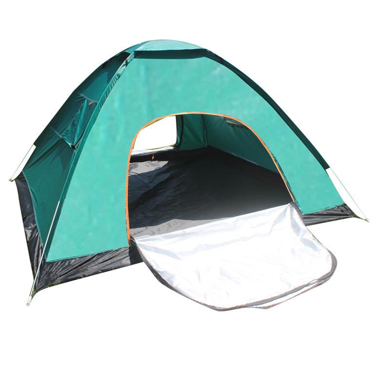 Fully Automatic Portable 3-4 Person Folding Camping Tent - Quick Open Beach Setup.