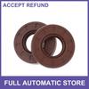 Oil Seal Seal Ring Rotary Shaft Seals FKM Rubber 22x47x10mm Brown 2Pcs